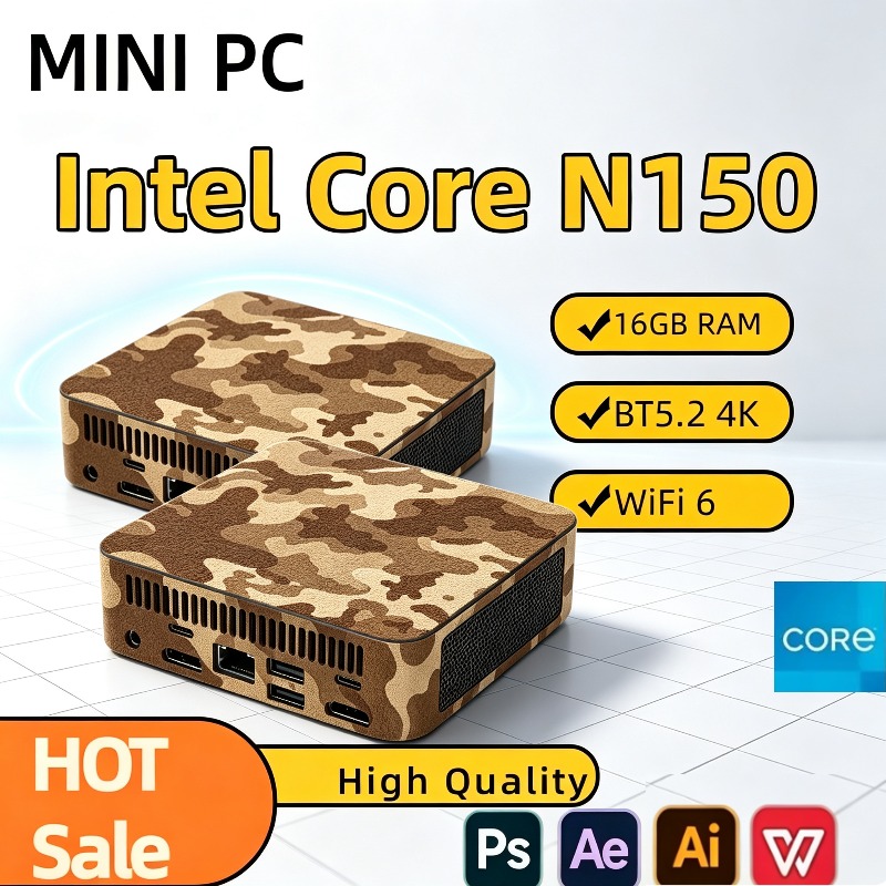 Pc Gaming Compact - 컴팩트 미니 PC 인텔 N150 미니