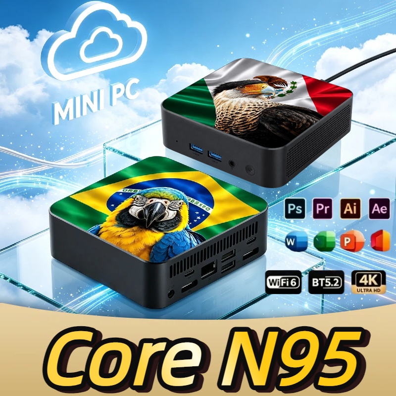 Pc Gaming Compact - 새로운 2026 멕시코 브라질 국기 디자인