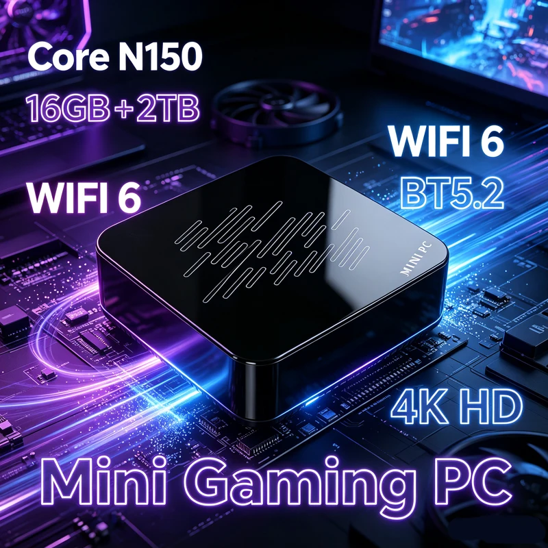 Pc Gaming Compact - Ryzen AI9 & Intel N150 미니