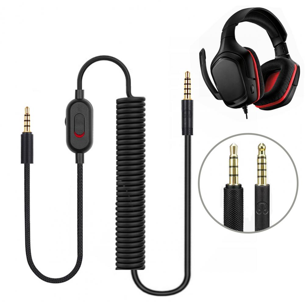 헤드폰 오디오 케이블 2m, 로지텍 Gpro X G23 - Pc Gaming Apple 리뷰 및 가격