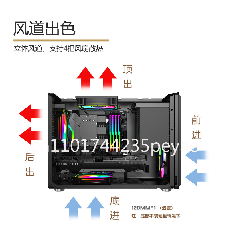 P40 메쉬 휴대용 ITX 미니 게이밍 PC 케이스,  - Pc Gaming Compact 리뷰 및 가격