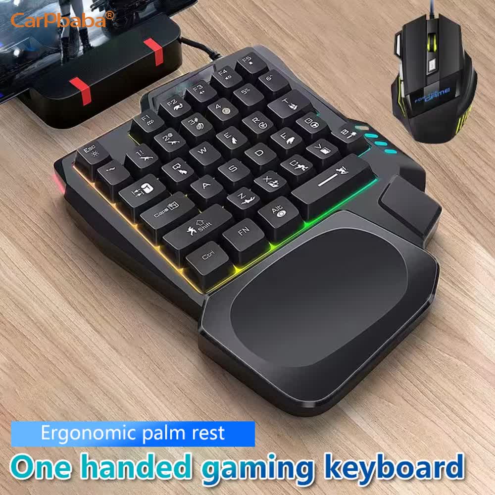 USB 싱글 핸드 원핸드 게이밍 키트 안드로이드 및 P - Pc Gaming Compact 리뷰 및 가격