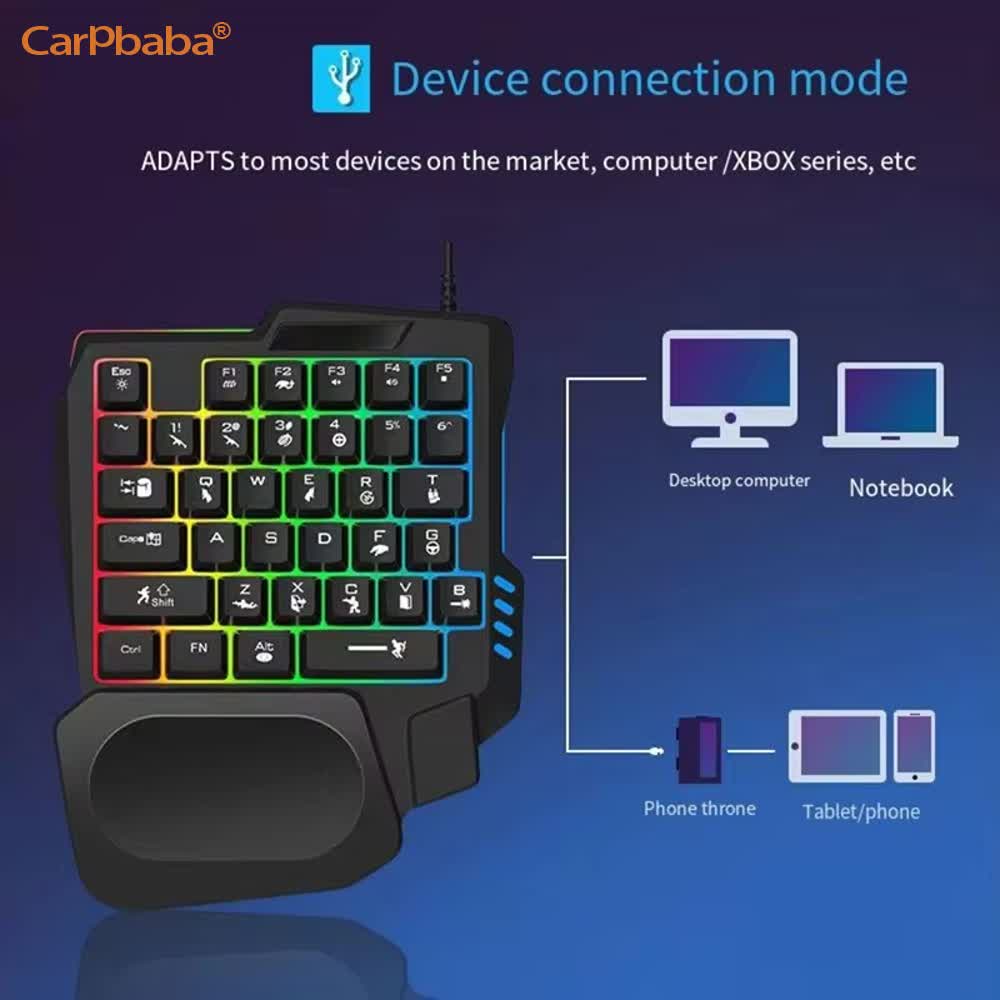 USB 싱글 핸드 원핸드 게이밍 키트 안드로이드 및 P - Pc Gaming Compact 리뷰 및 가격