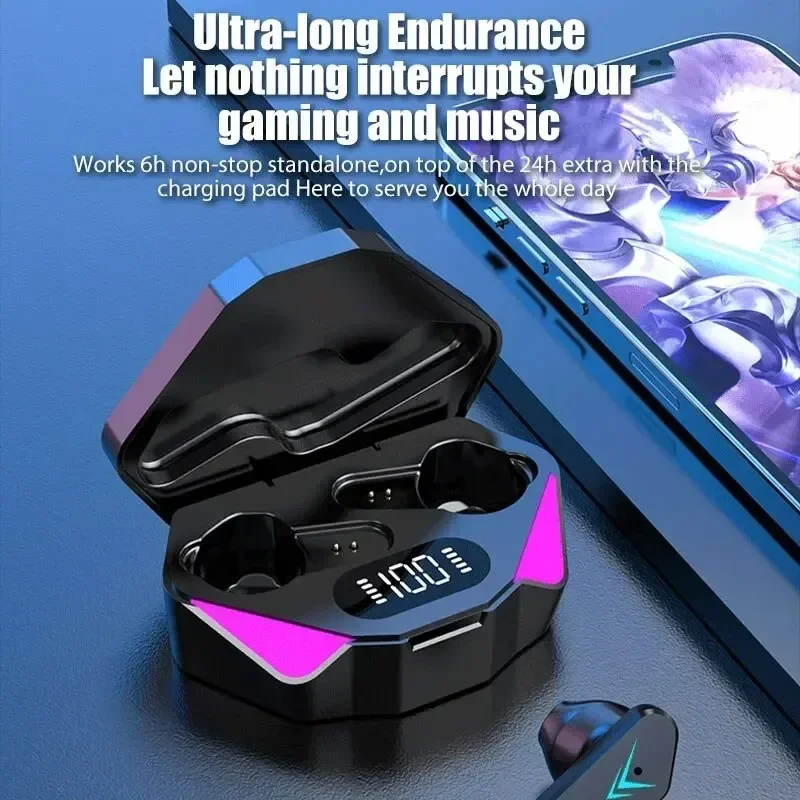 새로운 X15 TWS 이어폰 Bluetooth 무선 게 - Pc Gaming Apple 리뷰 및 가격
